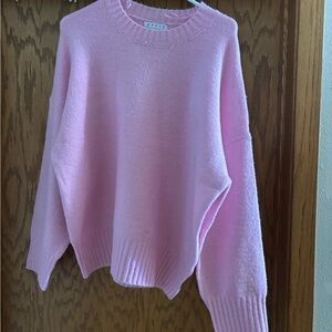HYFVE Soft Pink Crew Neck Sweater